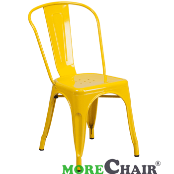  Ghế Tolix không tay TL-01 màu vàng