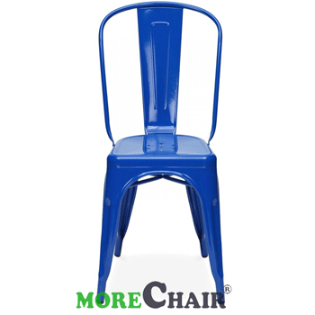  Ghế Tolix không tay TL-01 màu xanh dương