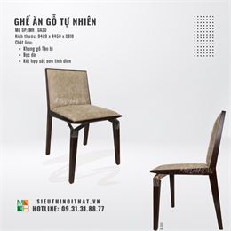 Ghế ăn gỗ tự nhiên MH - GA20