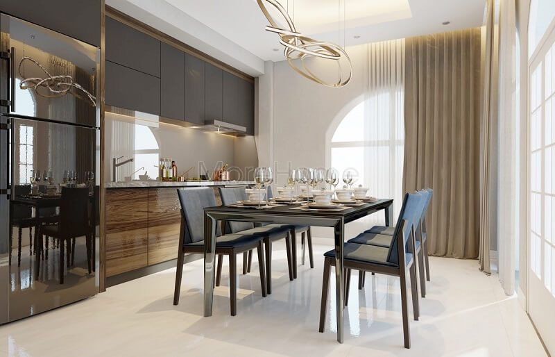 Tổng hợp 10 mẫu thiết kế nội thất phòng ăn đẹp, khoa học mang lại cảm giác ngon miêng khi sử dụng
