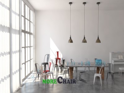 Mới lạ với mẫu bàn ghế tolix cho quán café