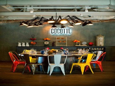 Sang chảnh với mẫu ghế café tolix